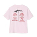 Boxy Tee — Travis Scott UTOPIA Tracklist t-shirt.