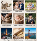 2" x 2" Photo Magnets